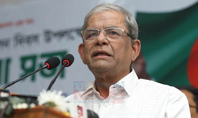 দেশে গণতন্ত্র নেই, একদলীয় রাষ্ট্রব্যবস্থা প্রতিষ্ঠা করা হচ্ছে: মির্জা ফখরুল