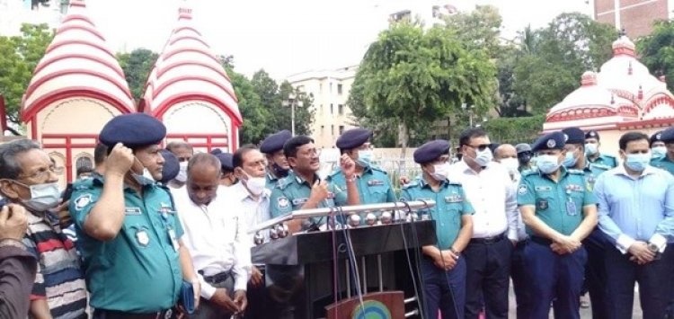 পূজামন্ডপে হামলা নিয়ে সতর্ক পুলিশ: ডিএমপি কমিশনার