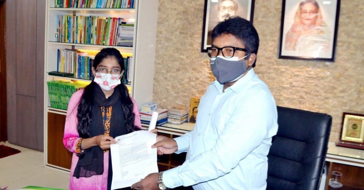 বগুড়ায় এক ঘণ্টার ডিসি কলেজছাত্রী আফিয়া