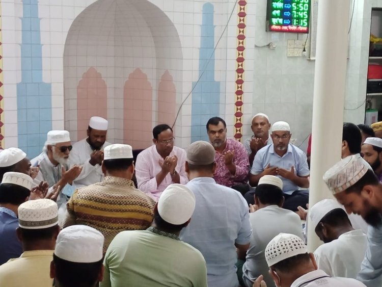 খালেদা জিয়ার সুস্থতা কামনায় টাঙ্গাইল জেলা বিএনপির দোয়া মাহফিল
