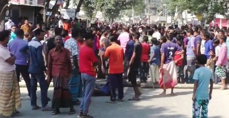 প্রার্থীকে অপহরণের অভিযোগে সড়ক অবরোধ