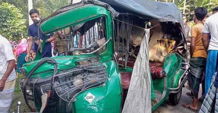 ময়মনসিংহে ট্রাক-অটোরিকশা সংঘর্ষে নিহত ২