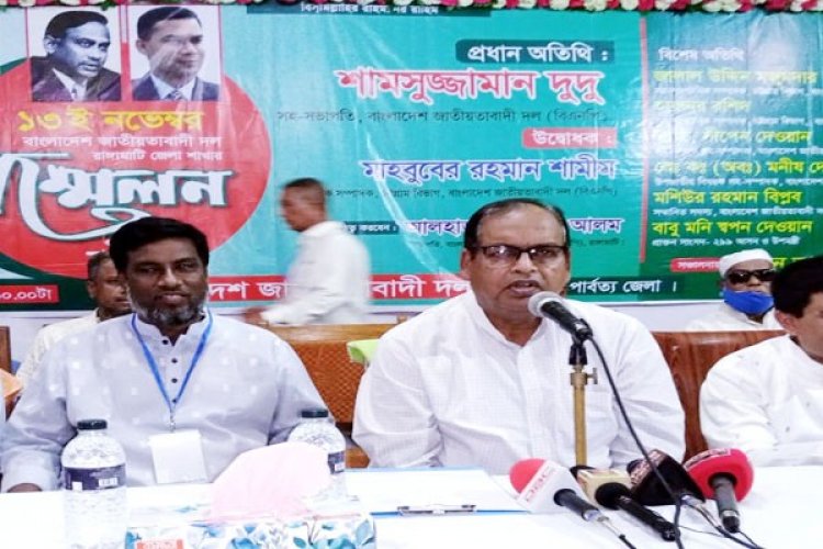 দেশে অন্যায়-অবিচার চূড়ান্ত পর্যায়ে পৌঁছে গেছে : দুদু