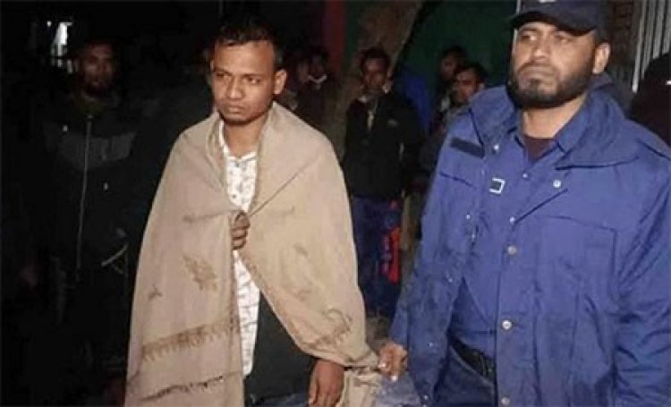 ঘরে স্ত্রীর লাশ রেখে বোরকা পরে পালাতে গিয়ে আটক স্বামী