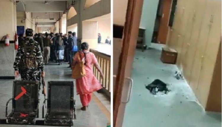 দিল্লির রোহিণী আদালতে বিস্ফোরণ