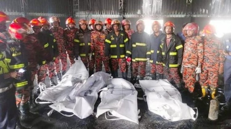 বগুড়ার প্লাস্টিক কারখানায় আগুন, নিহত ৫