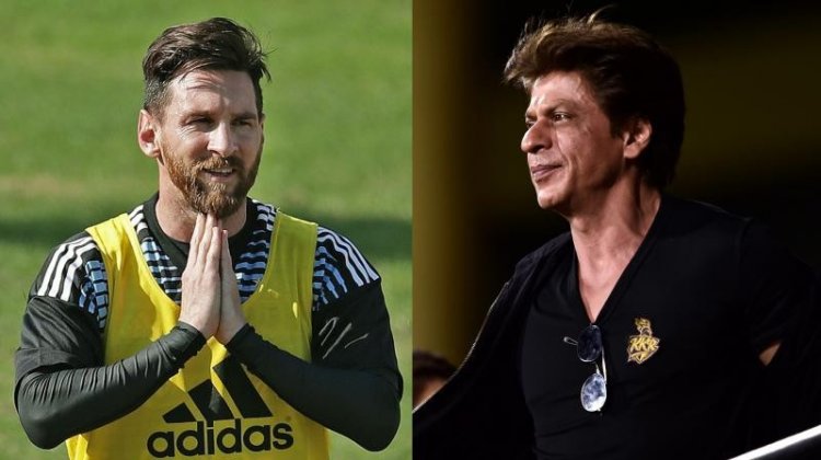 মেসির সঙ্গে বিশ্বের সবচেয়ে প্রশংসিত পুরুষের তালিকায় শাহরুখ