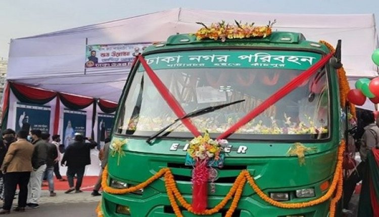 ঢাকা নগর পরিবহনের যাত্রা শুরু