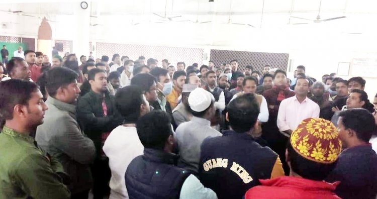 আবুল হোসেন হাওলাদারের আত্নার মাগফিরাত কামনায় দোয়া ও মিলাদ মাহফিল