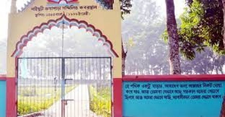 সলঙ্গায় কবরস্থান থেকে ১৬ কঙ্কাল চুরি