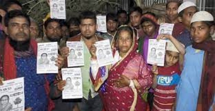 গরিবের দুঃখ ভোলাতে প্রার্থী হয়েছেন ভিক্ষুক নাসিদা