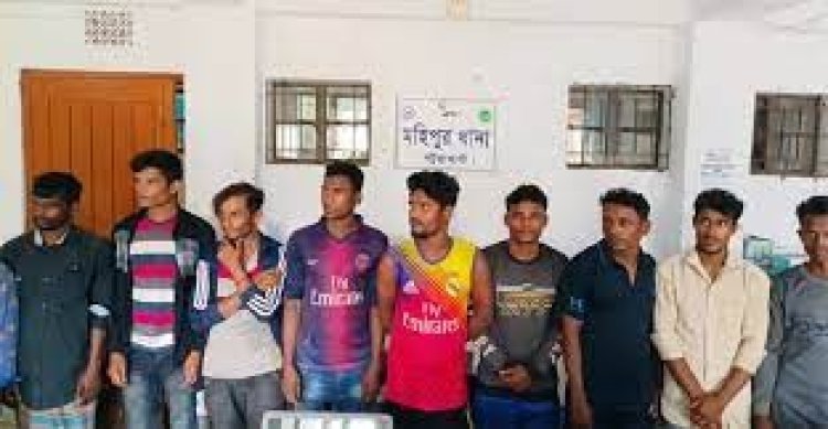 জেলে পেশার আড়ালে জাল চুরি করতেন ১২ রোহিঙ্গা