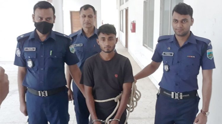 স্কুলছাত্রীর গোসলের ভিডিও ছড়ানোর হুমকি, যুবক গ্রেফতার