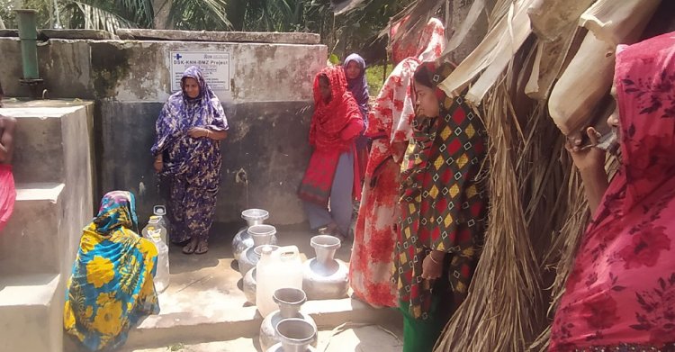 বাগেরহাটে সুপেয় পানির তীব্র সংকট, স্বাস্থ্য ঝুঁকিতে উপকূলবাসী