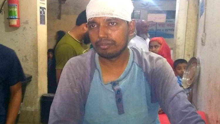 নবীনগরে সাংবাদিক দেলোয়ার অতর্কিত হামলার শিকার