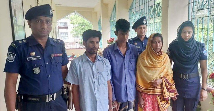 সম্পত্তির লোভে বাবাকে হত্যা: মেয়েসহ জামাই ও নাতি গ্রেফতার