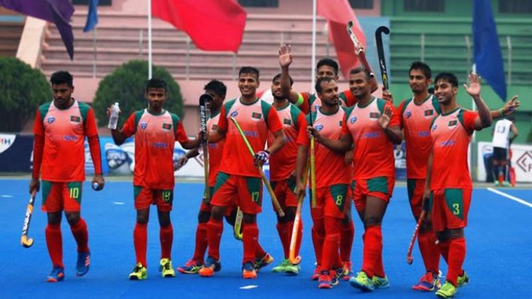 নতুন মিশনে জাকার্তায় বাংলাদেশ হকি দল