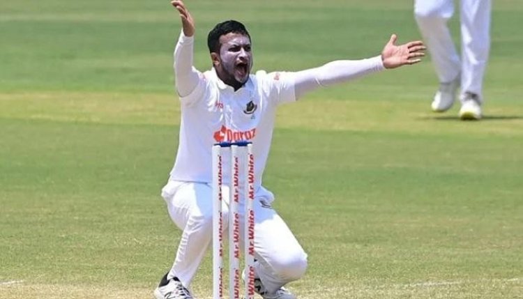 চার বছর পর সাকিবের পাঁচ উইকেট, শ্রীলঙ্কার লিড ১৪১