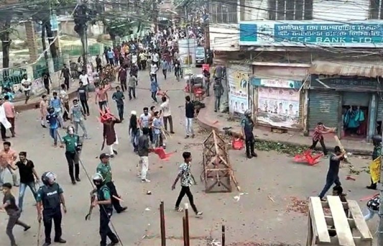 খুলনায় ছাত্রলীগ-বিএনপি সংঘর্ষ, আহত ২০