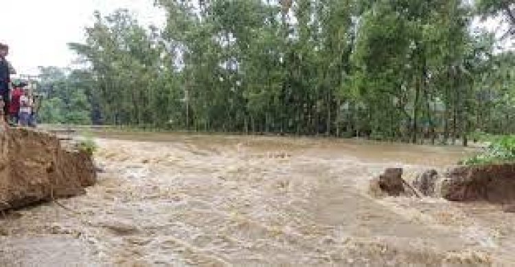 আখাউড়ায় ২৫ গ্রাম প্লাবিত, নিরাপদে নেওয়া হলো ২৮ পরিবারকে