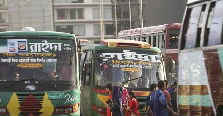 ঢাকার বাসে ওয়েবিল বাতিল
