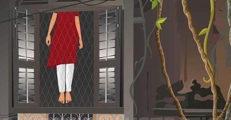 পরীক্ষা ভালো না হওয়ায় গলায় ফাঁস ছাত্রীর