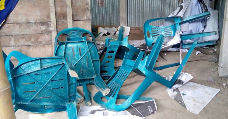গাইবান্ধায় আ.লীগের নির্বাচনী অফিসে ভাঙচুর