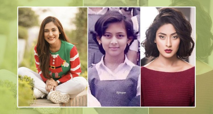শৈশবের ছবি শেয়ার করে যা বললেন মেহজাবীন