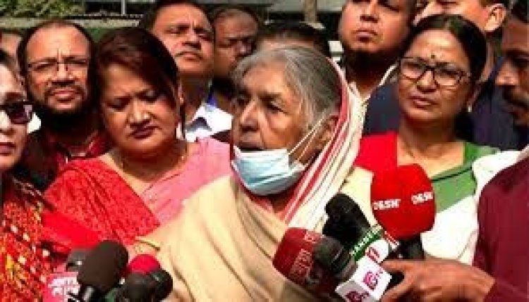 শেখ হাসিনার পাশে থাকার প্রত্যয় মতিয়া চৌধুরীর