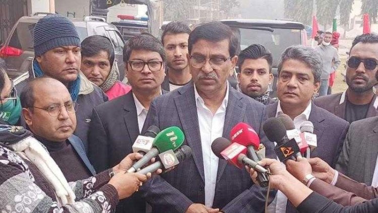 বিএনপিকে প্রতিহতের ডাক হানিফের