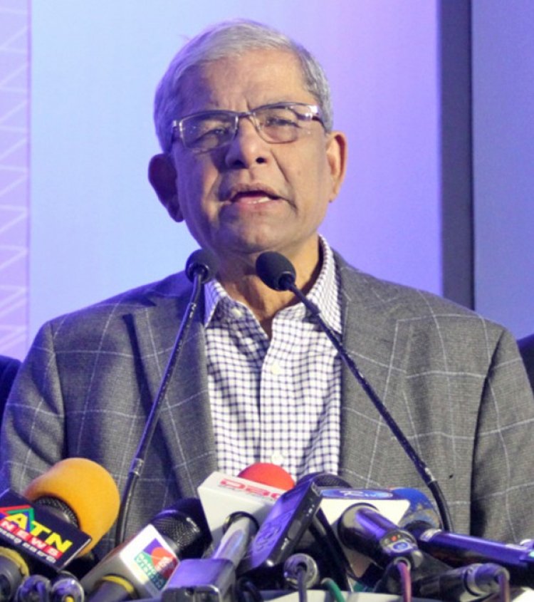 ডোনাল্ড লুর ঢাকা সফর নিয়ে মিথ্যাচার করেছে সরকার:মির্জা ফখরুল