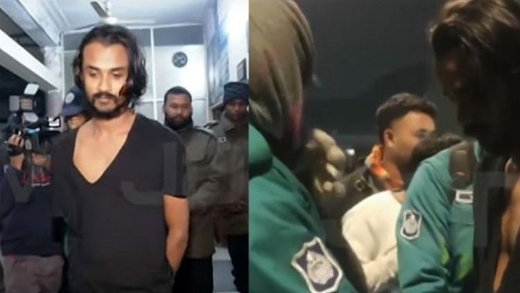রাজধানীতে গাড়ি থামিয়ে ছিনতাই চেষ্টা, পুলিশের হাতে র্যাব সদস্য গ্রেফতার