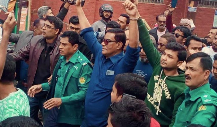 পুলিশের মামলায় খুলনা বিএনপির ৬৬ নেতাকর্মী কারাগারে