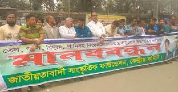 সরকারের পতন ছাড়া জনগণের মুক্তি অসম্ভব: দুদু