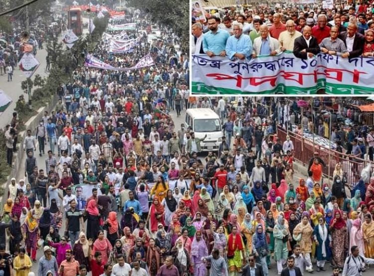 সরকারকে বিদায় করতে জনগণ রাস্তায় নেমেছে: মোশাররফ