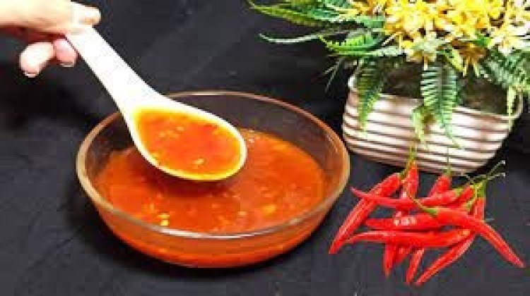 সুইট চিলি সস তৈরির রেসিপি