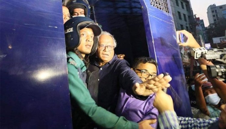 অসুস্থ রিজভীকে প্রিজনভ্যানে দাঁড় করিয়ে কোর্টে আনা-নেওয়ার অভিযোগ স্ত্রীর