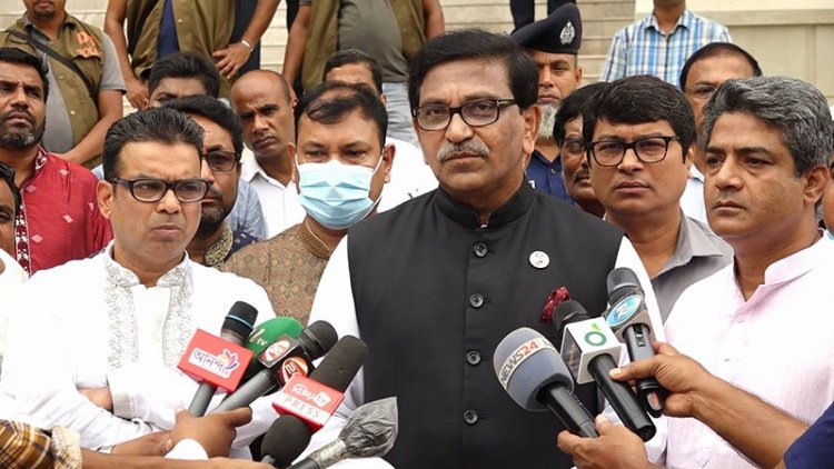 বিএনপির বিদেশীদের কাছে দৌড়ঝাঁপ করে কোন লাভ হবে না: হানিফ
