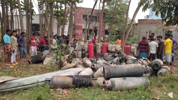 সিলিন্ডার রিফিল কারখানায় আবারও বিস্ফোরণ, দগ্ধ ৫