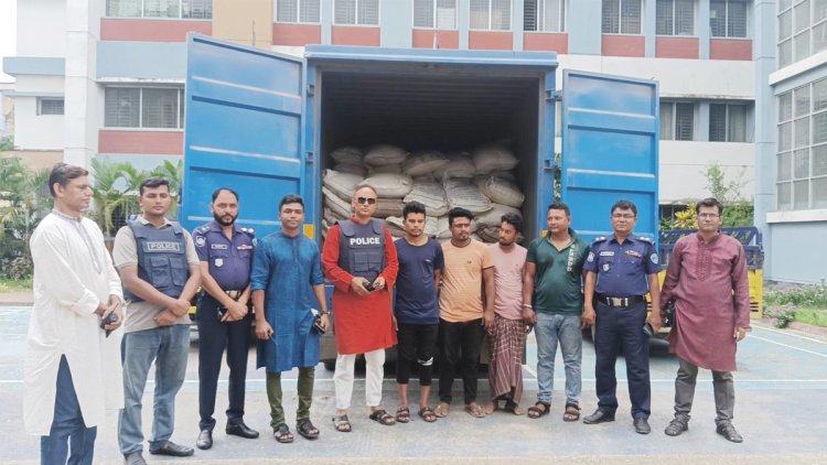 ব্রাহ্মণবাড়িয়ায় ১০ হাজার ৭৫০ কেজি ভারতীয় চিনি জব্দ