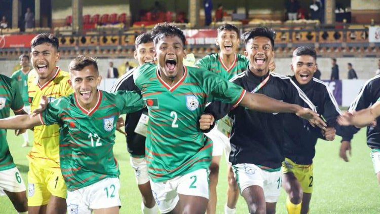 জুনিয়র সাফের সেমিতে বাংলাদেশ