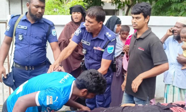 সন্তানকে ডাক্তারের কাছে নেওয়ার পথে সড়কে প্রাণ গেল মায়ের