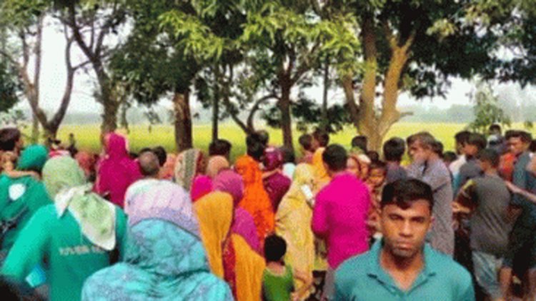 শিশুটির দেহ পড়েছিল ধানখেতে, মাথা খুঁজছে পুলিশ