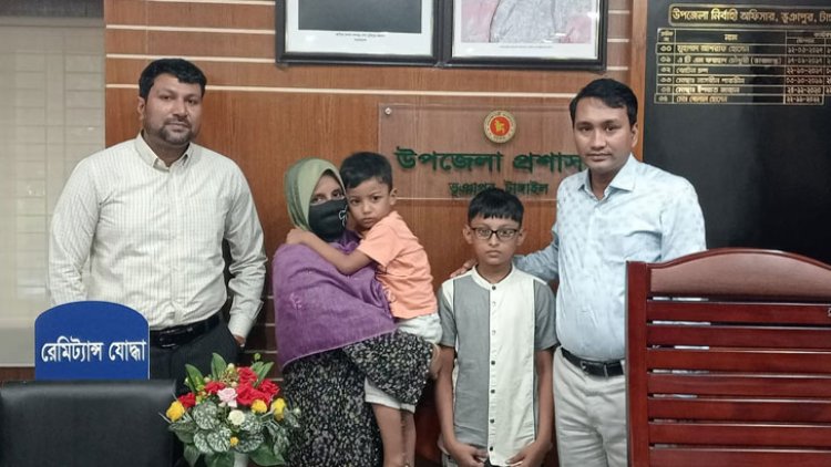ভূঞাপুরে বাবার জামিন না দেওয়ার অনুরোধ সন্তানদের