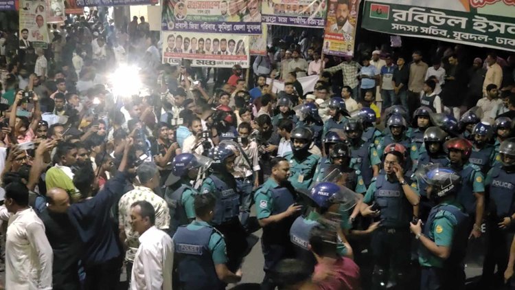 নয়াপল্টনে হাজার হাজার নেতাকর্মী