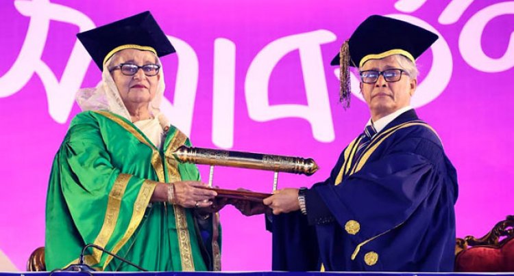 জ্ঞান-বিজ্ঞানে সমৃদ্ধ বাংলাদেশ গড়তে চাই : প্রধানমন্ত্রী
