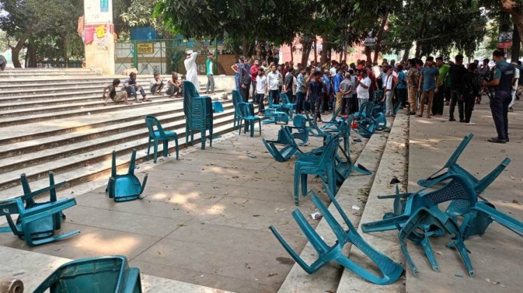 পুরান ঢাকায় যুবলীগ-ছাত্রলীগ হাতাহাতি