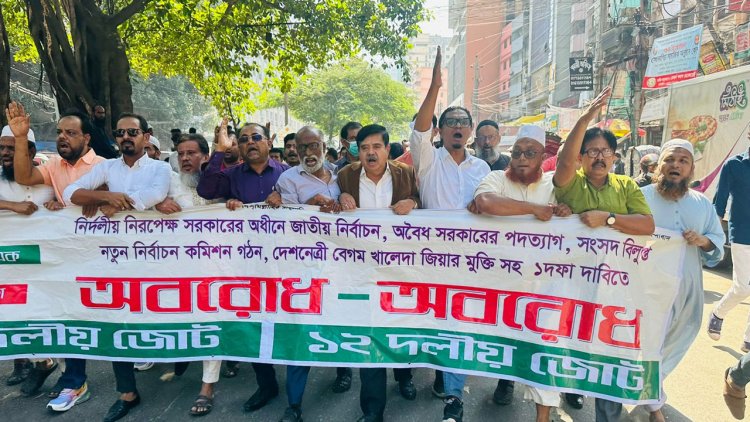 তফসিল ঘোষণার পর মহাবিপদে পড়েছে আ.লীগ : ১২ দলীয় জোট