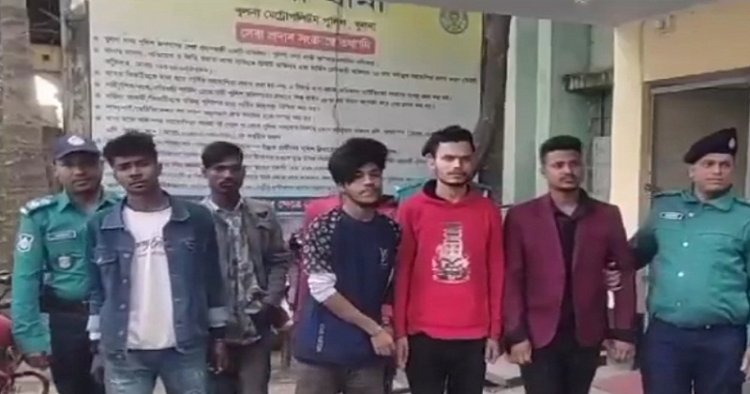 আদালত চত্বর থেকে কিশোর গ্যাংয়ের ৬ সদস্য আটক