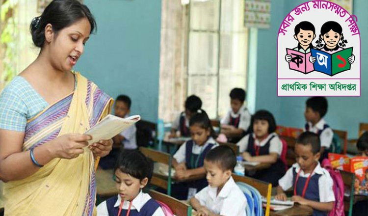 প্রাথমিক বিদ্যালয়ের শিক্ষক নিয়োগ পরীক্ষার ফল প্রকাশ